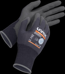 6004037 Protective glove uvex phynomic lite 60040 size 7