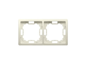 SIMON BASIC Ramka 2 podwójna uniwersalna beżowa BMR2/12 KONTAKT SIMON