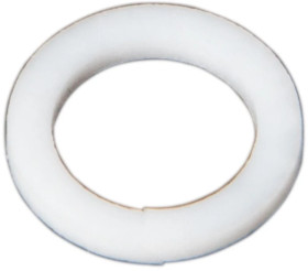 Akcesoria indukcyjne, O-ring, Ø10mm 1wysoki, politetrafluoroetylen (PTFE), biały, M12, AI000004