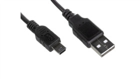 Kabel Połączeniowy Miniusb 2.0 /Canon/ Typ Usb A/Miniusb B(5Pinów), M/M...