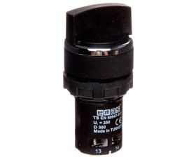 Przycisk pokrętny, monoblok, 2NO, II-0-I, obustronnie niestabilny, 60 stopni T0-MB101S32
