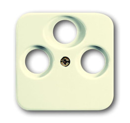 Płytka czołowa, Antena TV, Biały