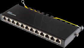 GC-N0115 Patchpanel, 12 Port, Cat.6, 0,5 HE