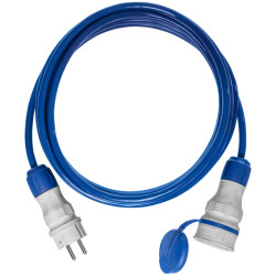 Przedłużacz niebieski poliuretan IP54 1xGN 20m 3x1,5 PS-X1 W-99208 EXTREM Plastrol