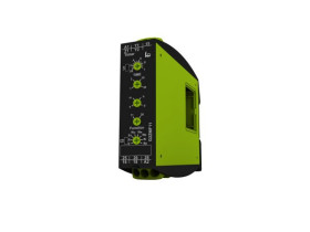 Timer Relay Szyna DIN 12 → 400V ac DPDT 2-stykowy 30dni Gamma 16 funkcyjny