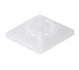 Podstawka montażowa samoprzylepna MOPS 19x19 biała /20szt./