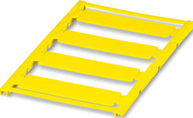 PA device marker, (L x W) 15 x 60 mm, yellow, sheet with 4 pcs, 0822644