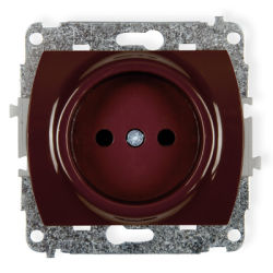 4GP-1, Gniazdko pojedyncze bez uziemienia,