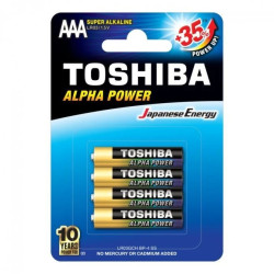 Bateria alkaliczna LR03 / AAA 1,5V ALPHA POWER /4szt./