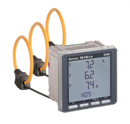 Zestaw NEMO 96 HDLE wyjście impulsowe + RS485 + 3ROGOWSKI śr.80mm KIT KRNEMOHDLE080