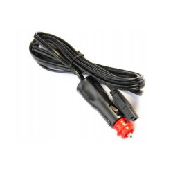 Kabel zasilający lodówki 2m z adapterem DIN/EURO z bezp.10A, przewód
