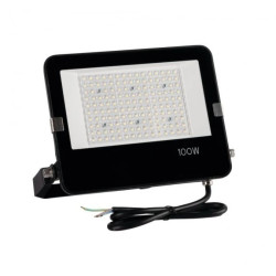 Projektor FL AGOR/A PRO 100W NW 16300lm 4000K barwa neutralna IK08 IP65 5 lat Gwarancji asymetryczny kąt X125/Y65 czarny 38423