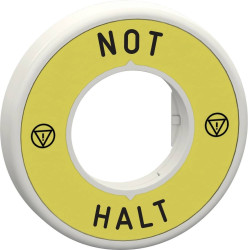 Schneider Electric ZBY9W2G230 ZBY9W2G230 Pierścień świecący (S x W) 9.3 mm x 60 mm NOT-HALT czerwony 1 szt.