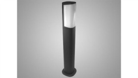 Słupek Ogrodowy Led Sandor 6W Ww Czarna Ip54 50Cm