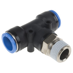 Złączka pneumatyczna Wciskane 16 mm Wciskane 16 mm Festo Adapter gwintowany teowy R 1/2 męskie