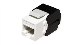 Roline Cat.6A (Class Ea) Keystone, Nieekranowany, Beznarzędziowy, Biały