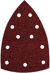 10 samoprzylepnych arkuszy szlifierskich P 40 Metabo 625603000