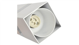 Kinkiet W Stylu Minimalistycznym Pero Na G9 Biały K-5321 Kaja Lighting