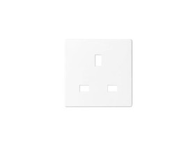 SIMON 82 Pokrywa do mechanizmu gniazda brytyjskiego (75423-39) biały 82045-30 KONTAKT SIMON