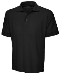 UC102 - Black - XL - 250GSM Premium Polo