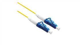 Kabel Światłowodowy Roline 9/125 M Os2, Lc/Lc, Lsoh, Simplex, Żółty, 0,5 M