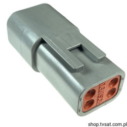 DT04-4P To-Wire 4 Housing for Male TO-WIRE DEUTSCH