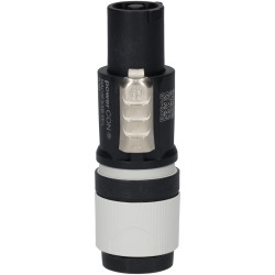 Neutrik NAC3FXXB-W-L powerCON B Type Power Out Locking Mains Plug
