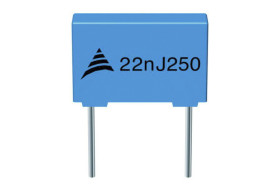 Kondensator foliowy 330nF 63 V ac, 100 V dc EPCOS Poliester rozstaw: 7.5mm THT ±5