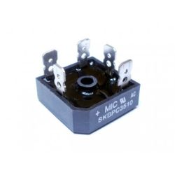 mostek prostowniczy trójfazowy 35A, 1000V, kwadratowy, na konektory