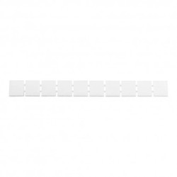 Oznaczniki na złączki 2.95x10.7mm ZB3.5 bez nadruku 1pasek-10szt DGN 4128