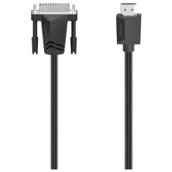 Hama 00200715 Adapter cable DVI-D 24&#x2B;1-pin HDMI-A Black 1.5m 4K UHD