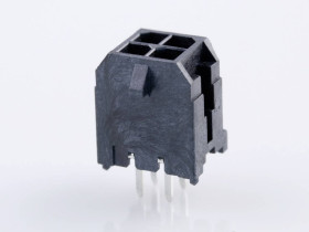 Molex Listwa kołkowa, męska, do wbudowania, standardowa Ilość pinów 4 Wymiary siatki: 3.00 mm 430450429 1 szt. paleta
