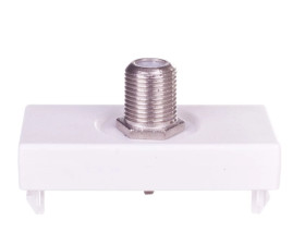 Simon Connect Gniazdo K45/2 antenowe SAT żeńskie czysta biel K102C/9