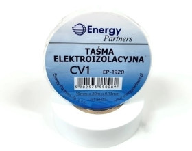 Taśma elektroizolacyjna PCW (19mm x 20m x 0.13mm) biała