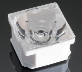 Zespół obiektywu punktowa 21.6 x 21.6mm, kąt widzenia 3 → 18°, Ledil, seria: Laura