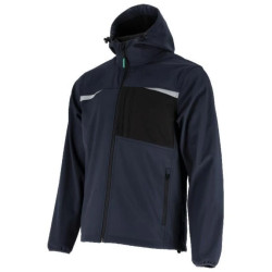 Kurtka softshell męska ROCK granatowy M STALCO S-51746