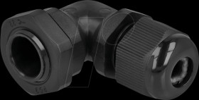60294 Cable Gland 90° angled PG9 bk