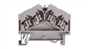 Złączka Szynowa 4-Przewodowa 2,5Mm2 Szara 280-646