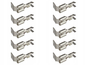 10szt. KONEKTOR ŻEŃSKI 6,3 Z ODCZEPEM KONEKTORY KABLOWE SAMOCHODOWY