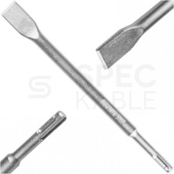 Dłuto SDS-Plus do betonu 20x250mm samoostrzące z uchwytem SDS+ GRAPHITE 57H555 do płytek, betonu, kamienia, cegły itp.