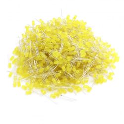 LED 5mm żółta - 1000 szt.
