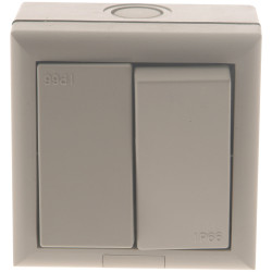 SMJ E62G2B-N IP66 2-Way Switch 1-Gang