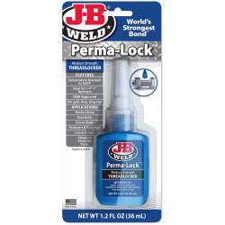 J-B Weld 24236UK Perma-lock Blue Medium Strength Threadlocker 36ml