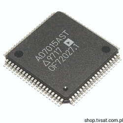 AD7015AST GSM DCS1800 Codec SMD-QFP80 AD