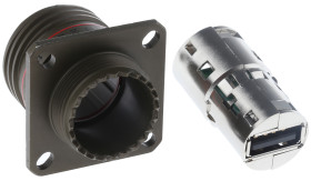 Złącze USB A Montaż na panelu Żeński 2.0 ,1-portowe