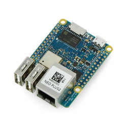 NanoPi NEO Plus2 - Allwinner H5 Quad-Core 1GHz + 1GB RAM + 8GB eMMC