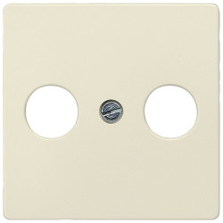 Płytka czołowa, Koncentryczny, Biały