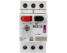 Wyłącznik silnikowy 3P 0,55kW 1-1,6A MS18 004600345