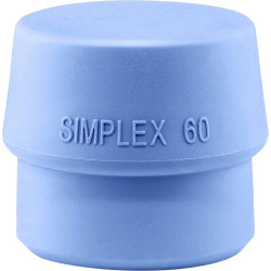 Halder 3201.060 SIMPLEX Replacement Head Soft TPE 135g, No Black Abrasion