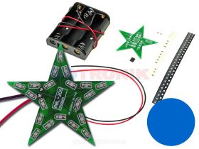 Gwiazda LED pulsujące światło NIEBIESKIE